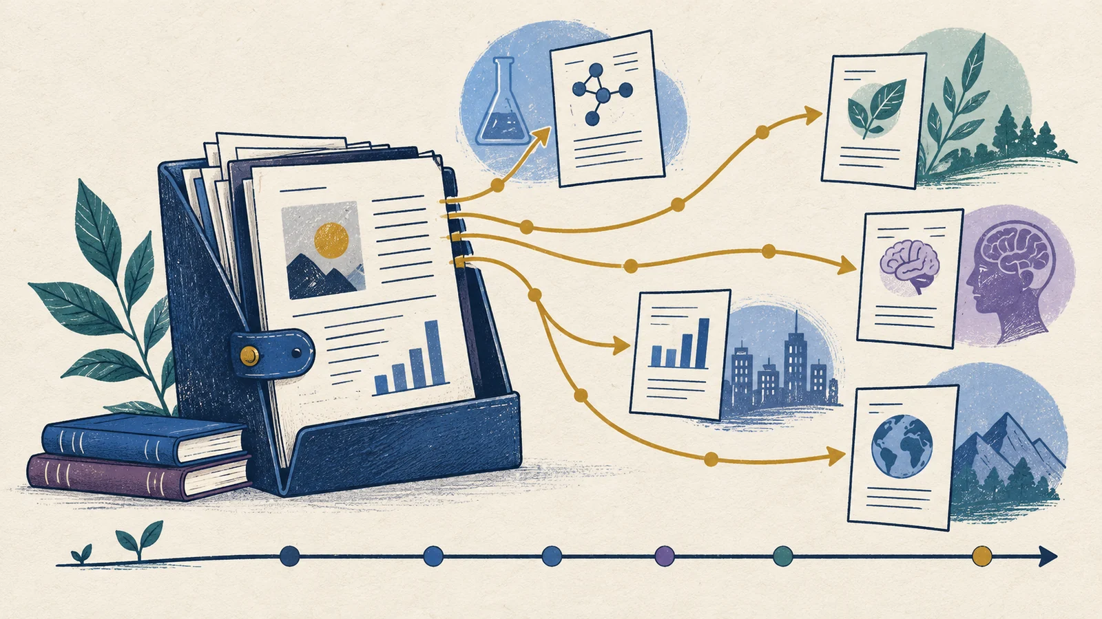 Editorial sketch illustrating Citation Record