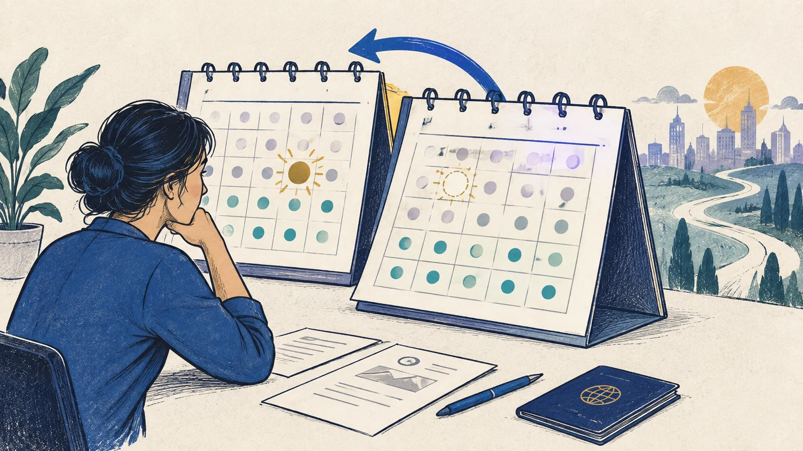 Editorial sketch illustrating Retrogression